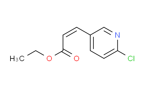 CAS No. 201293-11-0, (Z)-Ethyl 3-(6-chloropyridin-3-yl)acrylate
