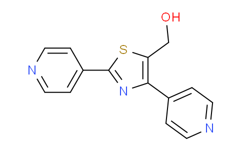 CAS No. 1214352-09-6, (2,4-Di(pyridin-4-yl)thiazol-5-yl)methanol