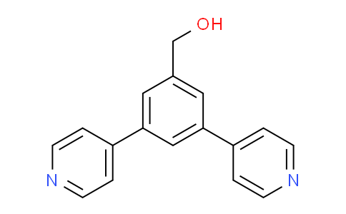 CAS No. 817557-16-7, (3,5-Di(pyridin-4-yl)phenyl)methanol