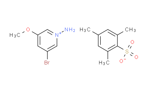 CAS No. 1207839-87-9, 3-bromo-5-methoxypyridin-1-ium-1-amine;2,4,6-trimethylbenzenesulfonate