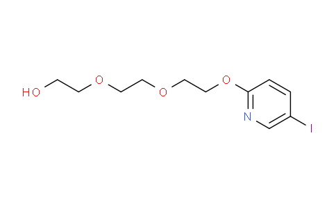 CAS No. 1234208-03-7, Ethanol, 2-[2-[2-[(5-iodo-2-pyridinyl)oxy]ethoxy]ethoxy]-
