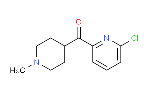 CAS No. 225112-16-3, (6-chloropyridin-2-yl)-(1-methylpiperidin-4-yl)methanone