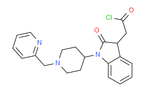 CAS No. 1002115-95-8, 1H-Indole-3-acetyl chloride,α-oxo-1-[1-(2-pyridinylmethyl)-4-piperidinyl]-