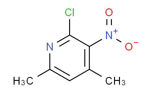CAS No. 89793-09-9, 2-chloro-4,6-dimethyl-3-nitropyridine