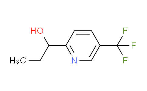 CAS No. 1595889-36-3, 1-[5-(Trifluoromethyl)-2-pyridyl]-1-propanol