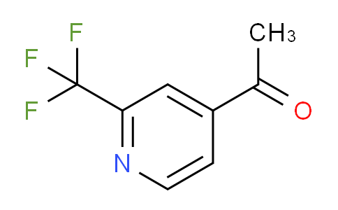 CAS No. 1060810-86-7, 1-(2-(Trifluoromethyl)pyridin-4-yl)ethanone