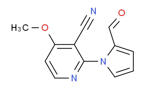 CAS No. 338412-33-2, 3-CYANO-2-(2-FORMYL-1H-PYRROL-1-YL)-4-METHOXYPYRIDINE