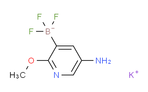 CAS No. 1245906-65-3, Potassium (5-amino-2-methoxypyridin-3-yl)trifluoroborate
