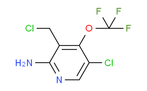 CAS No. 1803925-71-4, 5-Chloro-3-(chloromethyl)-4-(trifluoromethoxy)pyridin-2-amine