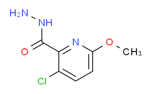 CAS No. 1257535-40-2, 3-Chloro-6-methoxypicolinohydrazide