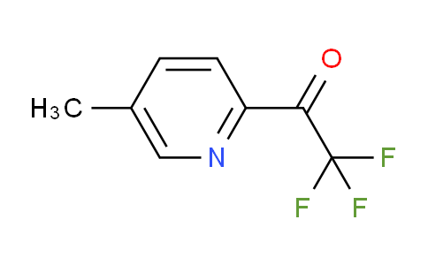 CAS No. 1060801-56-0, 2,2,2-Trifluoro-1-(5-methylpyridin-2-yl)ethanone