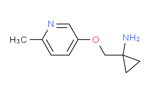 CAS No. 959957-86-9, 1-(((6-Methylpyridin-3-yl)oxy)methyl)cyclopropanamine