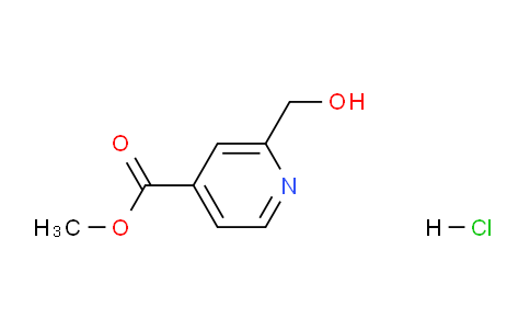CAS No. 1101868-55-6, Methyl 2-(hydroxymethyl)isonicotinate hydrochloride