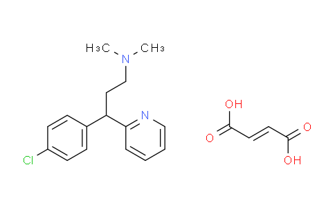 CAS No. 1159788-59-6, Chlorpheniramine 2-butenedioate