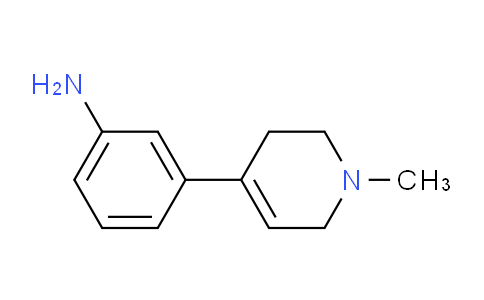 CAS No. 106362-29-2, 3-(1,2,3,6-tetrahydro-1-methylpyridin-4-yl)benzenamine