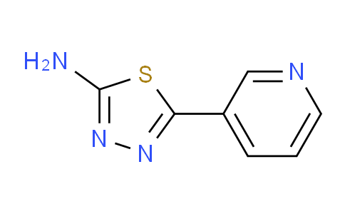 CAS No. 68787-52-0, 5-pyridin-3-yl-1,3,4-thiadiazol-2-amine