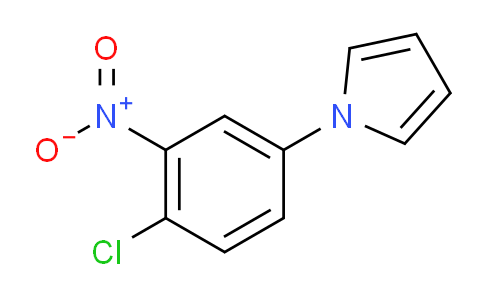 CAS No. 383137-76-6, 1-(4-chloro-3-nitrophenyl)-1H-pyrrole