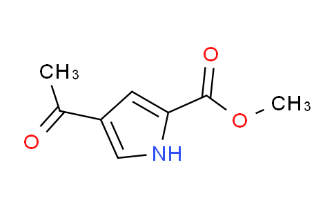 CAS No. 40611-82-3, Methyl 4-acetyl-1H-pyrrole-2-carboxylate