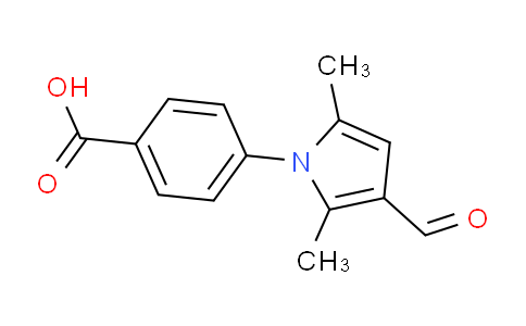 CAS No. 52034-38-5, 4-(3-Formyl-2,5-dimethyl-1H-pyrrol-1-yl)-benzenecarboxylic acid