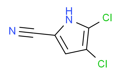 CAS No. 51147-99-0, 4,5-dichloro-1H-pyrrole-2-carbonitrile