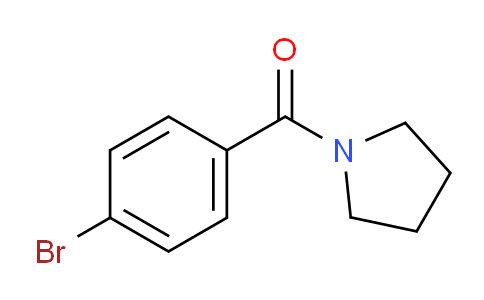 CAS No. 5543-27-1, (4-Bromophenyl)(pyrrolidin-1-yl)methanone
