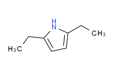 CAS No. 766-95-0, 2,5-diethyl-1H-pyrrole