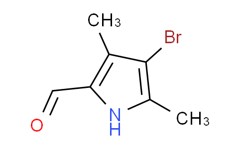 CAS No. 89909-51-3, 4-bromo-3,5-dimethyl-1H-pyrrole-2-carbaldehyde