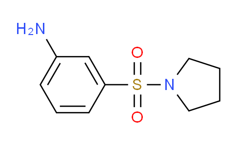 CAS No. 91619-38-4, 3-(Pyrrolidin-1-ylsulfonyl)aniline