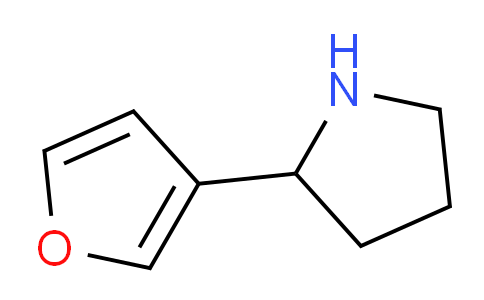 CAS No. 383127-25-1, 2-furan-3-ylpyrrolidine