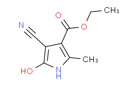 CAS No. 1307916-23-9, ethyl 4-cyano-5-hydroxy-2-methyl-1H-pyrrole-3-carboxylate
