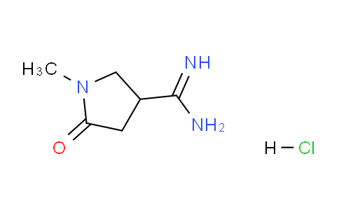 CAS No. 1272756-18-9, 1-Methyl-5-oxopyrrolidine-3-carboximidamide hydrochloride