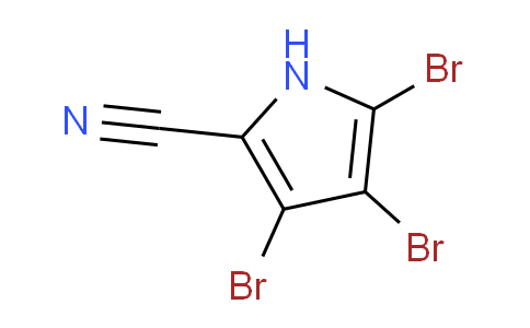CAS No. 130511-67-0, 3,4,5-tribromo-1H-pyrrole-2-carbonitrile