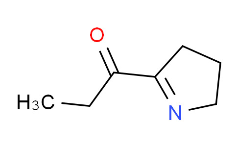 CAS No. 133447-37-7, 1-(3,4-dihydro-2H-pyrrol-5-yl)propan-1-one
