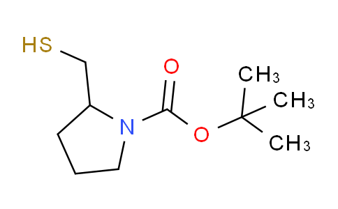 CAS No. 1353989-50-0, tert-Butyl 2-(mercaptomethyl)pyrrolidine-1-carboxylate