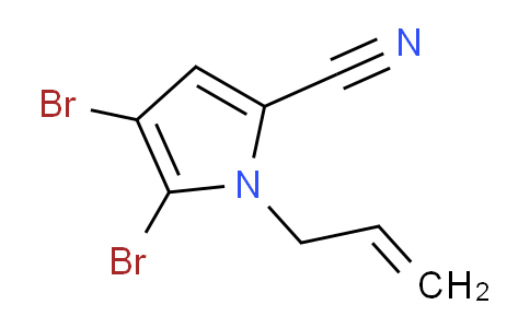CAS No. 1402652-56-5, 1-allyl-4,5-dibromo-1H-pyrrole-2-carbonitrile