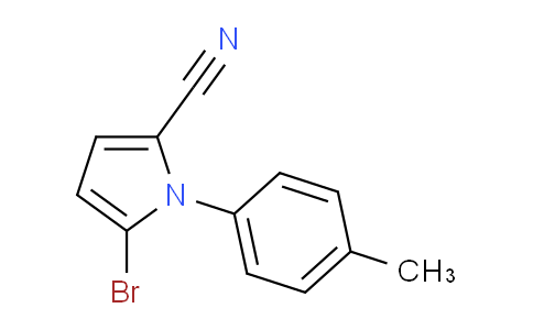 CAS No. 142044-97-1, 5-bromo-1-(p-tolyl)-1H-pyrrole-2-carbonitrile