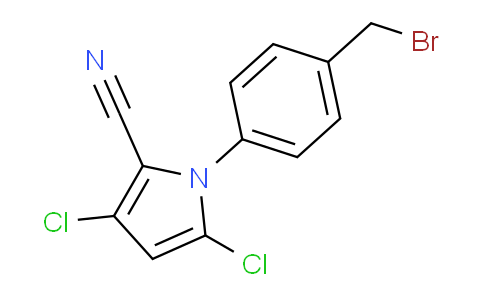 CAS No. 144062-76-0, 1-(4-(bromomethyl)phenyl)-3,5-dichloro-1H-pyrrole-2-carbonitrile