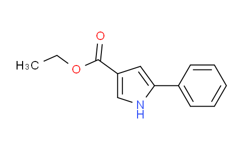 CAS No. 161958-61-8, Ethyl 5-phenyl-1H-pyrrole-3-carboxylate