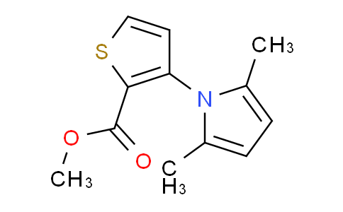CAS No. 175137-41-4, Methyl 3-(2,5-dimethyl-1H-pyrrol-1-yl)-2-thiophenecarboxylate