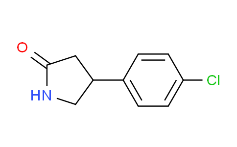 CAS No. 22518-27-0, 4-(4-chlorophenyl)pyrrolidin-2-one