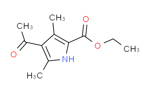 CAS No. 2386-26-7, Ethyl 4-acetyl-3,5-dimethyl-1H-pyrrole-2-carboxylate