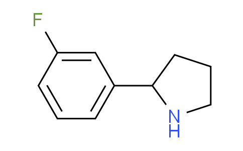 2-(3-Fluoro-phenyl)-pyrrolidine