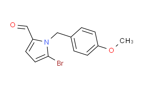 CAS No. 1133116-27-4, 5-Bromo-1-(4-methoxybenzyl)-1H-pyrrole-2-carbaldehyde