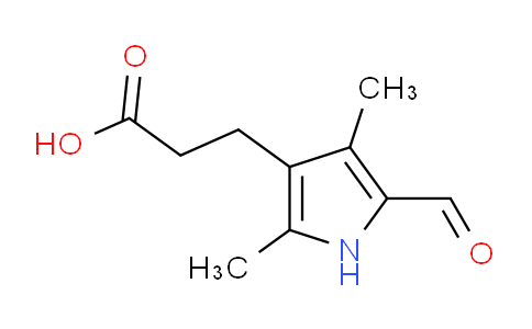 CAS No. 1133-96-6, 3-(5-Formyl-2,4-dimethyl-1H-pyrrol-3-yl)propanoic acid