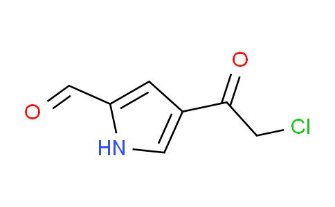 CAS No. 115027-23-1, 4-(2-Chloroacetyl)-1H-pyrrole-2-carbaldehyde