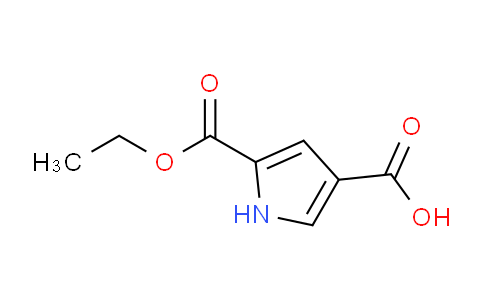 CAS No. 1179362-83-4, 5-(ethoxycarbonyl)-1H-pyrrole-3-carboxylic acid