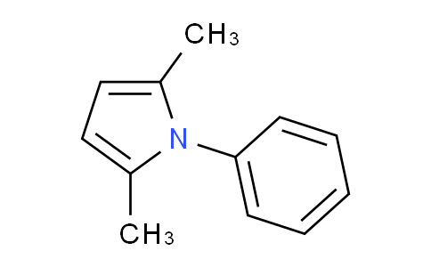 CAS No. 83-24-9, 2,5-dimethyl-1-phenyl-1H-pyrrole