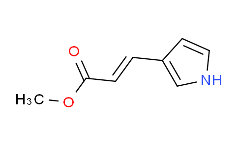 CAS No. 97055-89-5, methyl (E)-3-(1H-pyrrol-3-yl)acrylate