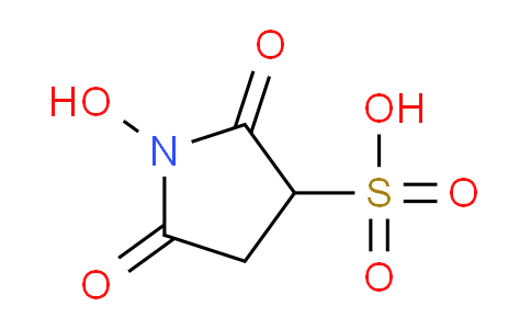 CAS No. 82436-78-0, 1-Hydroxy-2,5-dioxopyrrolidine-3-sulfonic acid