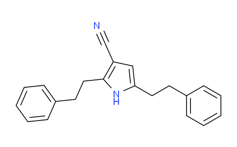 CAS No. 857420-96-3, 2,5-diphenethyl-1H-pyrrole-3-carbonitrile